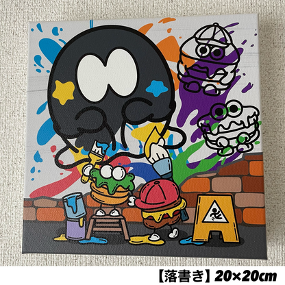 【目入れ】キャンバス