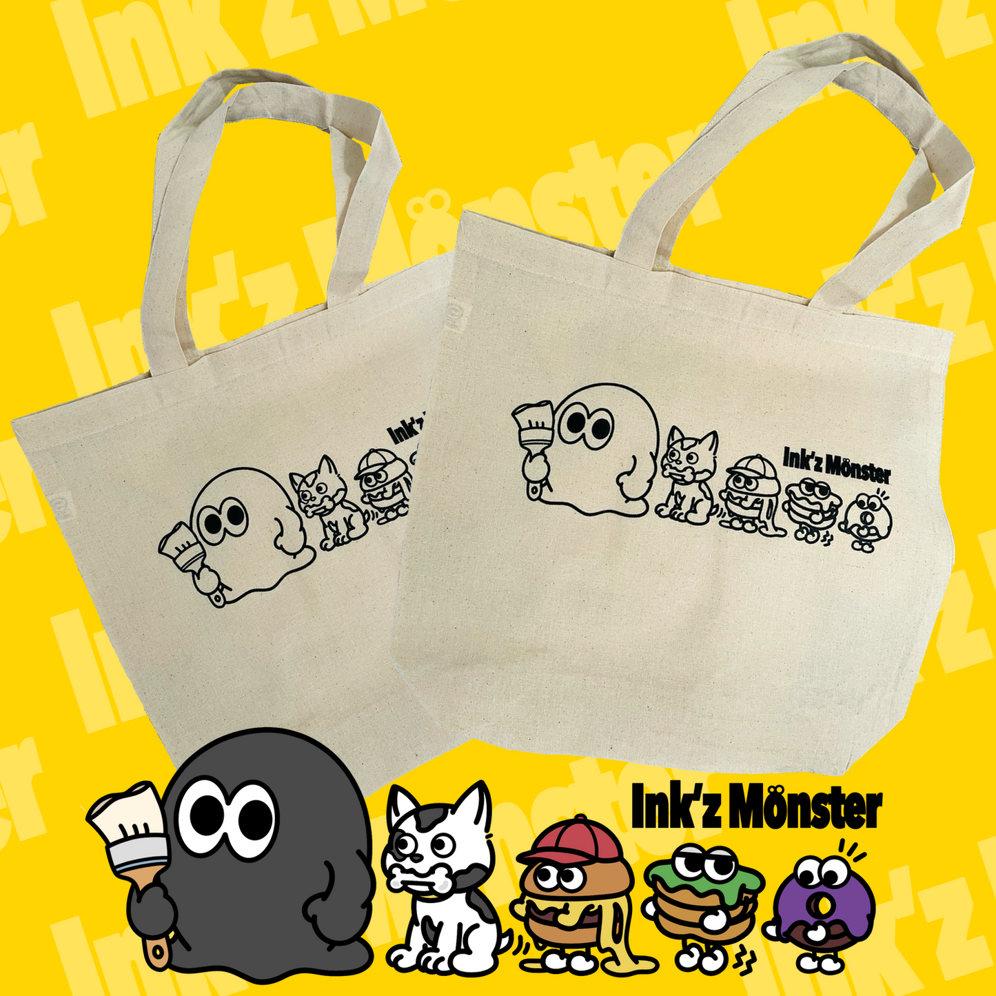 【インクモ】エコトートバッグ